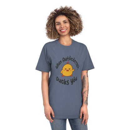 Duck Autocorrect Unisex Shirt