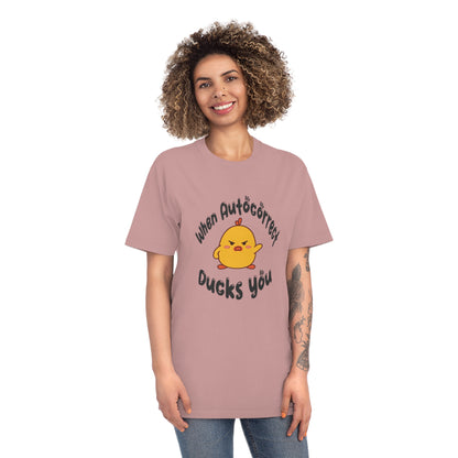 Duck Autocorrect Unisex Shirt