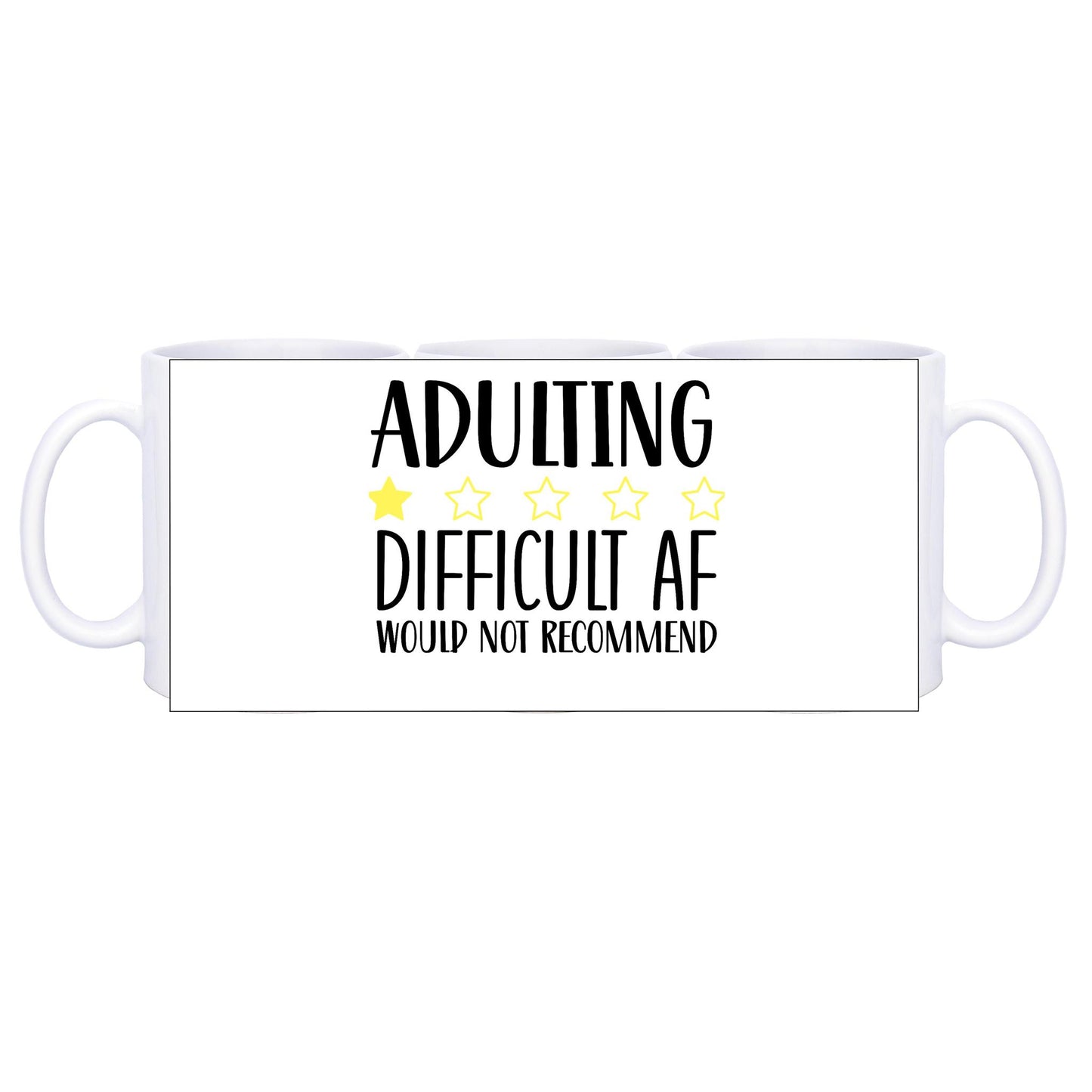 Adulting 1 Star Ceramic Mug