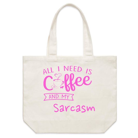 Coffee & Sarcasm - Tote Bag