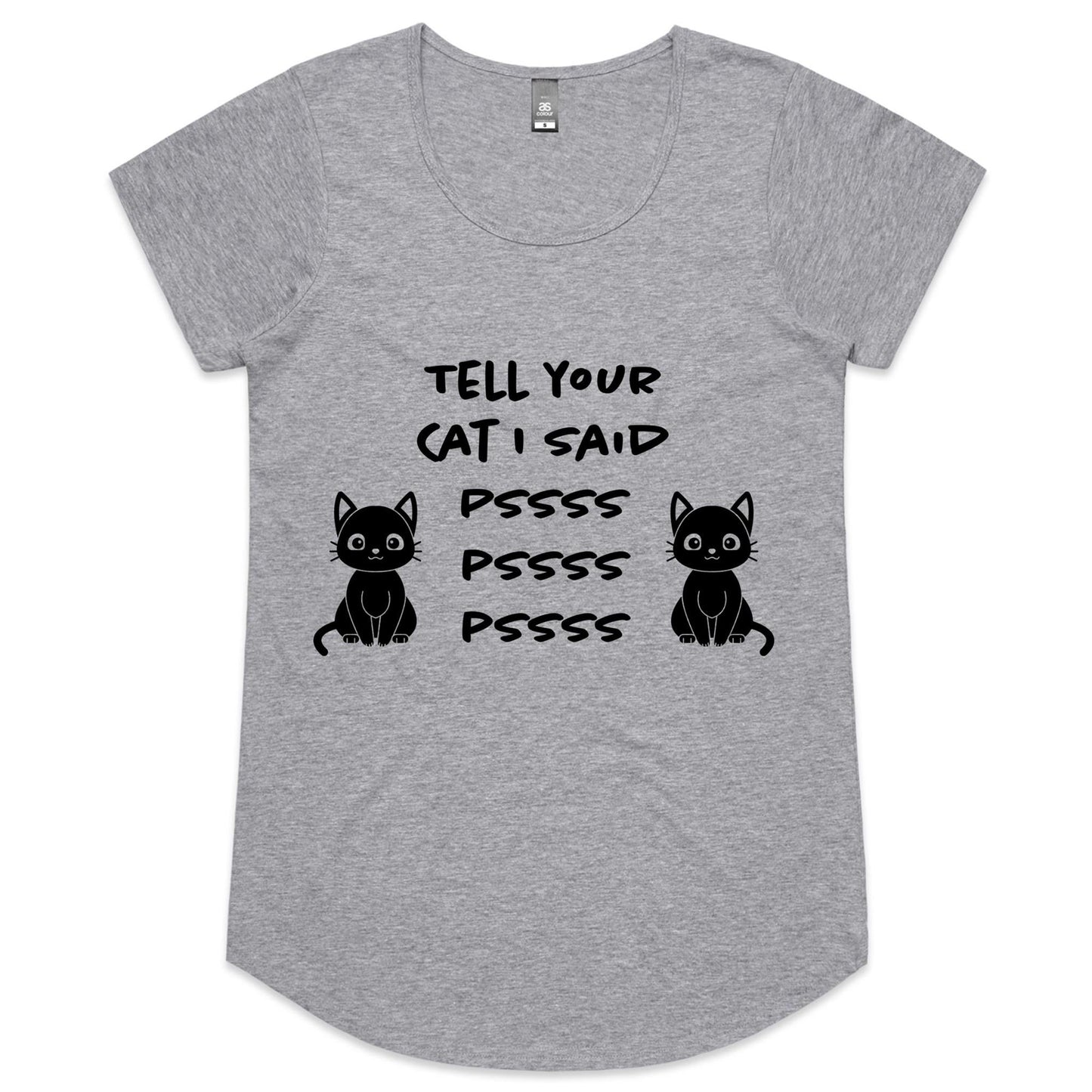 Cat Psss Womens T-Shirt