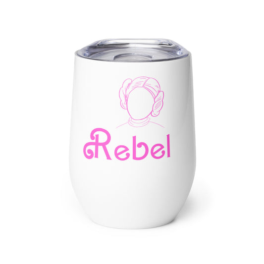 Rebel with a Cause Wine Tumbler